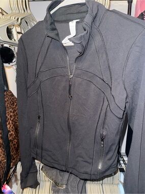 lululemon athletica Black Zip-Up Utility Jacket